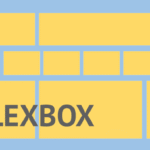 Ilustrasi konsep CSS Flexbox dengan flex container dan flex items yang disusun responsif